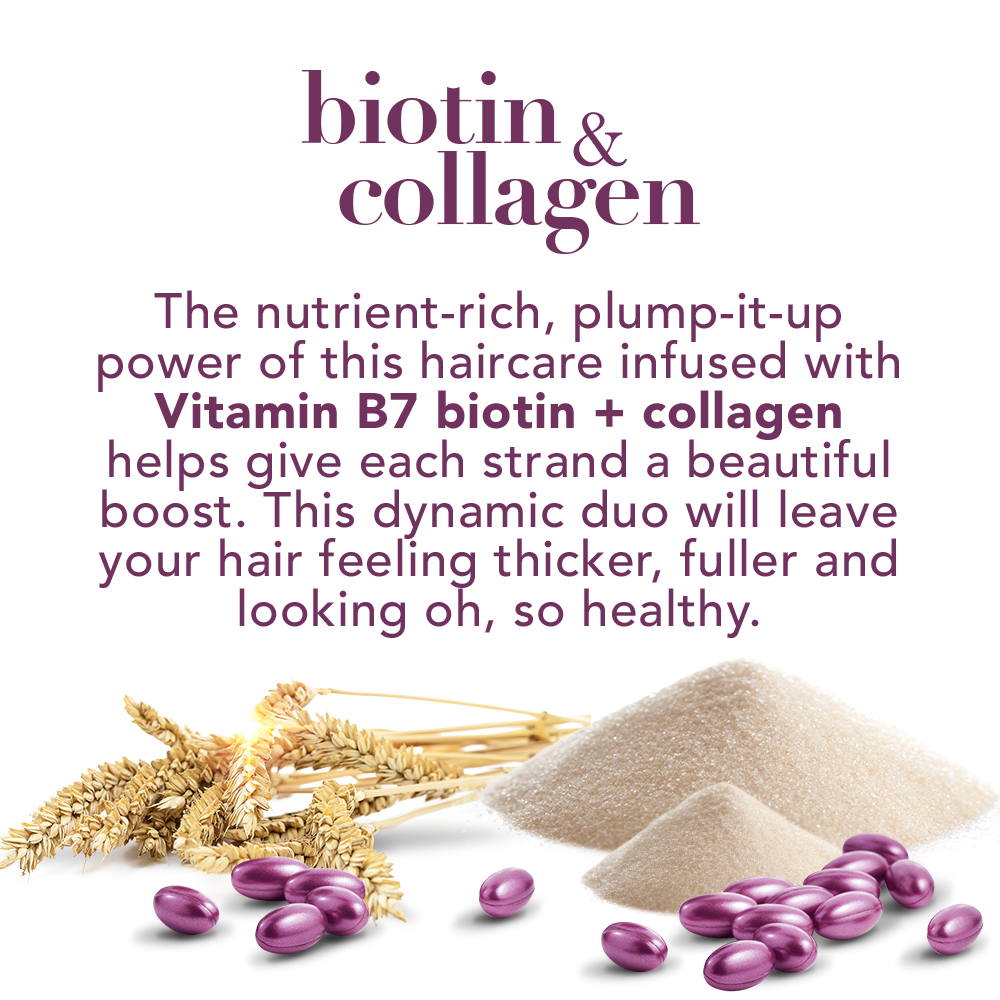 OGX® Thick & Full, Biotin & Collagen Shampoo Review StyleTawk